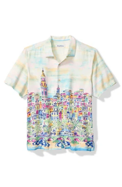 Tommy Bahama Amalfi Vista Silk Camp Shirt In Multi