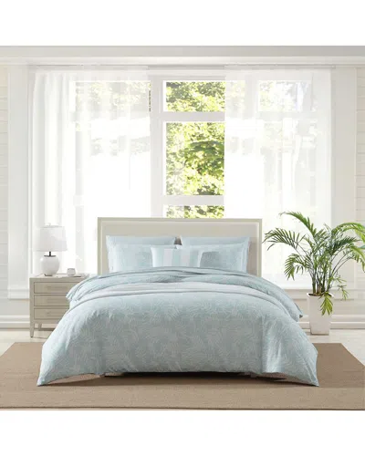 Tommy Bahama Art Of Palms Duvet Cover Set In Blue