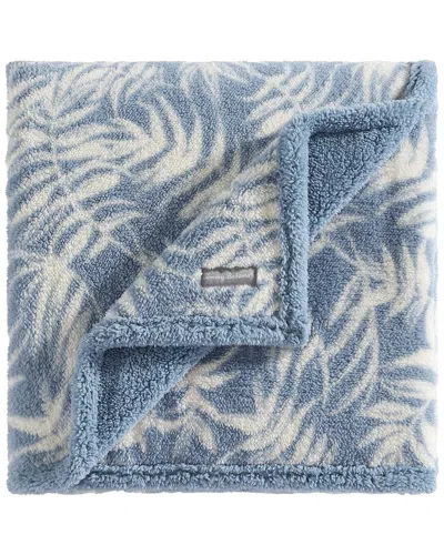 Tommy Bahama Art Of Palms Throw In Blue