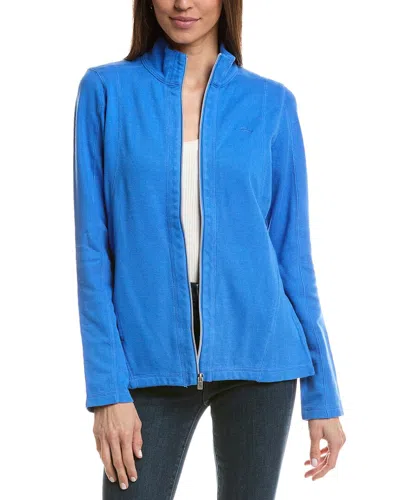 Tommy Bahama Aruba Angle Pocket Lightweight Jacket In Blue