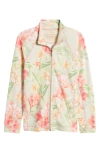 TOMMY BAHAMA ARUBA FLEUR DE LEI FRONT ZIP JACKET