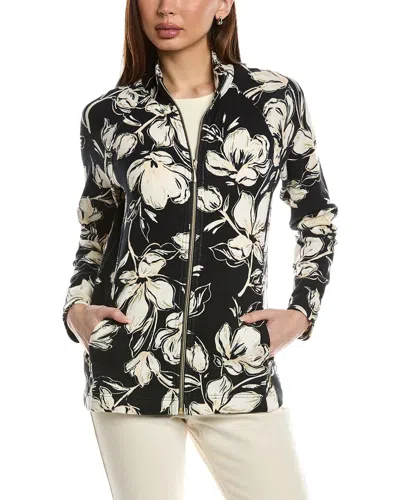 Tommy Bahama Aruba Noche Mar Full Zip Jacket In Black