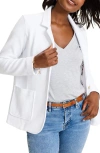 Tommy Bahama Aruba Stretch Cotton Knit Blazer In White