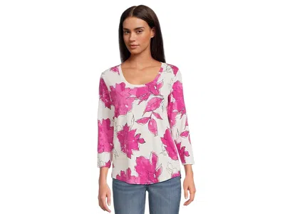 Tommy Bahama Ashby Isles Gilded Petals T-shirts In Pink