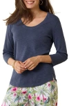 Tommy Bahama Ashby Isles Scoop Neck Cotton T-shirt In Island Navy