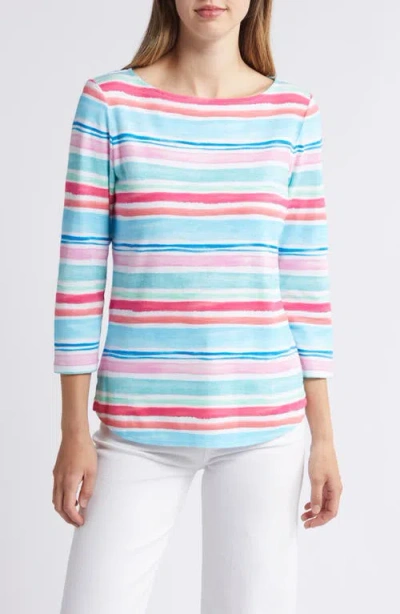 Tommy Bahama Ashby Isles Seabreeze Stripe Cotton Top In Lawn Chair