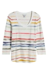 TOMMY BAHAMA TOMMY BAHAMA ASHBY ISLES SEALIGHT STRIPE COTTON TOP