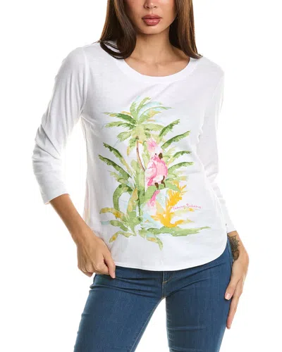 Tommy Bahama Ashby Isles Tropical Bird T-shirt In White