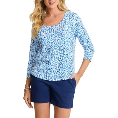Tommy Bahama Ashley Isles Print Cotton Knit Top
