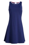 Tommy Bahama Aubrey Fit & Flare Mini Dress In Island Navy