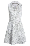 Tommy Bahama Aubrey Leopard Print Active Minidress In Tea Leaf