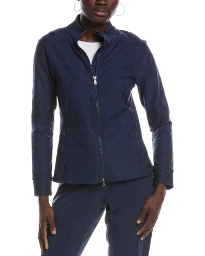Tommy Bahama Aubrey Monogram Jacquard Jacket In Blue