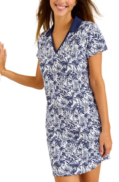 Tommy Bahama Aubrey Seaport Resort Dress In Island Navy