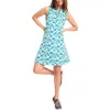 Tommy Bahama Aubrey Seaside Brights Shift Dress In White Print