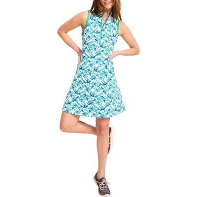 Tommy Bahama Aubrey Seaside Brights Shift Dress In White Print