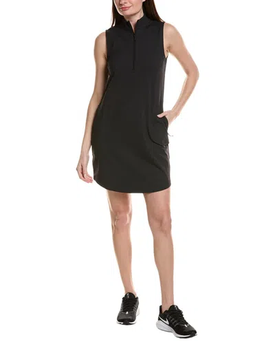 Tommy Bahama Aubrey Zip Mock Mini Dress In Black