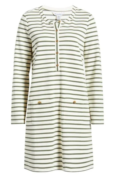 Tommy Bahama Aurora Isle Long Sleeve Dress In Multi