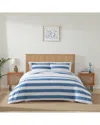 TOMMY BAHAMA TOMMY BAHAMA AWNING STRIPE DUVET COVER SET