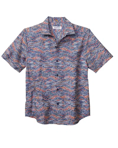 Tommy Bahama Bahama Coast Monte Rio Geo Shirt In Multi