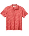 Tommy Bahama Bahama Coast Palm Retreat Polo Shirt In Red