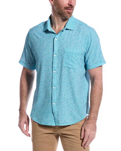 Tommy Bahama Bahama Coast Paquito Geo Shirt In Blue