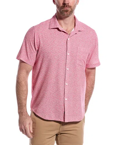 Tommy Bahama Bahama Coast Paquito Geo Shirt In Pink