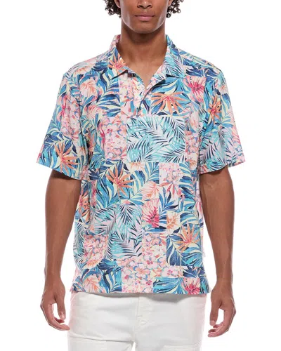 Tommy Bahama Bahama Coast Positano Island Zone Polo Shirt In Purple