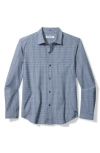 Tommy Bahama Bahama Coast Tidal Check Islandzone® Button-up Shirt In Blue