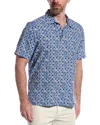 Tommy Bahama Bahama Coast Tropical Tiles Shirt In Blue
