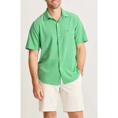 Tommy Bahama Bahama Coast Venice Vines Islandzone® Short Sleeve Button-up Shirt In Green