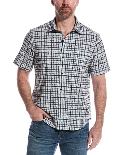 Tommy Bahama Bahama Coast Washed Away Shirt In Black