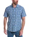 Tommy Bahama Bahama Coast Tropical Tiles Shirt In Blue