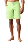 Tommy Bahama Baja Harbor Board Shorts In Glowing Green