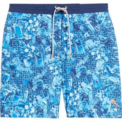 Tommy Bahama Baja Island Mixer 8-inch Board Shorts In Blue