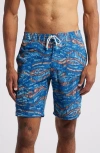 TOMMY BAHAMA TOMMY BAHAMA BAJA MONTE RIO ABSTRACT PRINT BOARD SHORTS