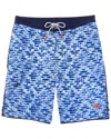Tommy Bahama Baja Painted Geo Board Short In Blue