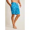 Tommy Bahama Baja Palmero Swim Trunks In Blue Allure