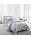 Tommy Bahama Bakers Bluff 3pc Comforter Set In Silver