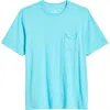 Tommy Bahama Bali Beach Crewneck T-shirt In Blue Curacao
