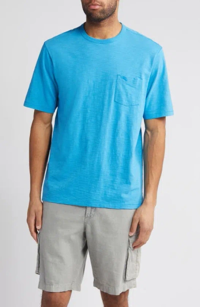 Tommy Bahama Bali Beach Crewneck T-shirt In Jodhpur Blue