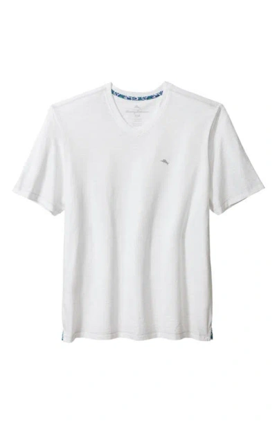 Tommy Bahama Bali Beach V-neck T-shirt In White