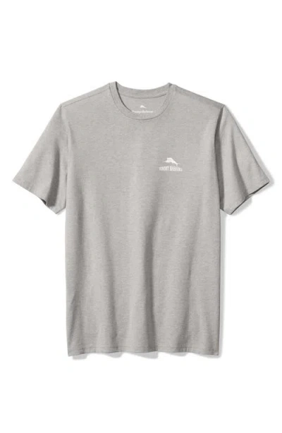 Tommy Bahama Barks & Recreation Graphic T-shirt In Gray