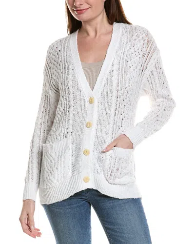 Tommy Bahama Basalt Bay Cardigan In White