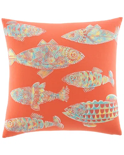 TOMMY BAHAMA TOMMY BAHAMA BATIC FISH SQUARE PILLOW