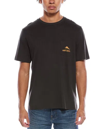 Tommy Bahama Battle Of The Bands Pocket T-shirt In Gray