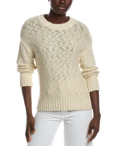 Tommy Bahama Bayshore Crewneck Sweater In White