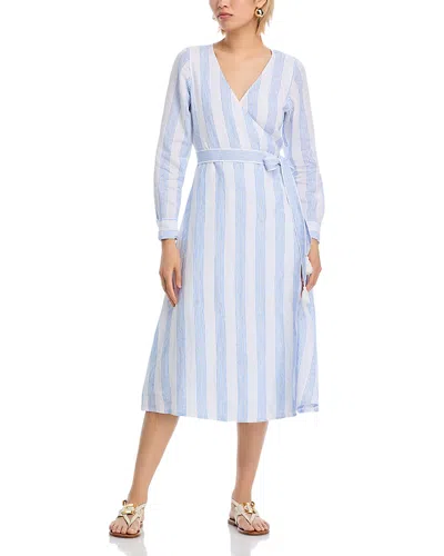 Tommy Bahama Bayside Isle Wrap Dress In Blue