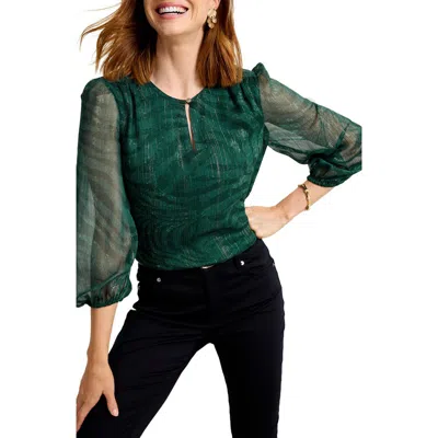 Tommy Bahama Bayside Zebra Top In Green