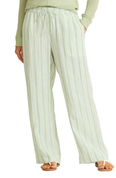 Tommy Bahama Beach Breeze Dobby Wide Leg Pants In White