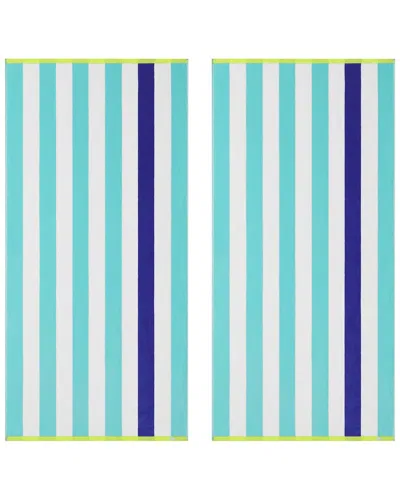 Tommy Bahama Beachside Beach Towel Set In White